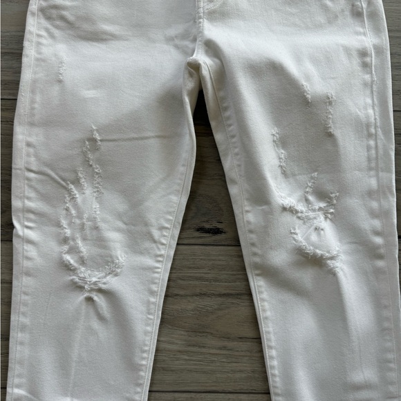 J Brand Sadey Slim Straight White Jeans - Picture 4 of 4